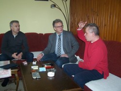 Ministar za boračka pitanja Dževad Adžem u posjeti borcu Armije  R BiH