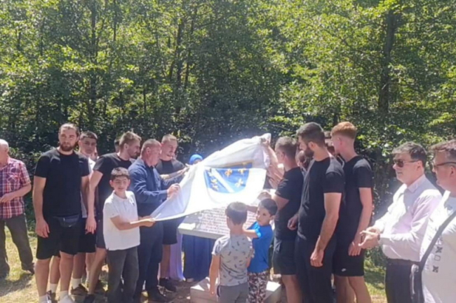 Na lokalitetu Bezmiljskog mlina u Faočićima otkrivena spomen-ploča u znak sjećanja na herojski otpor boraca 1. drinske udarne brigade