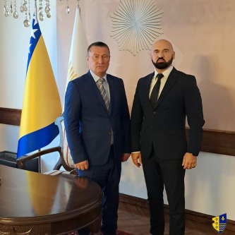 Ministarstvo za boračka pitanja BPK Goražde preuzelo motorno vozilo donirano od strane Federalnog MUP-a