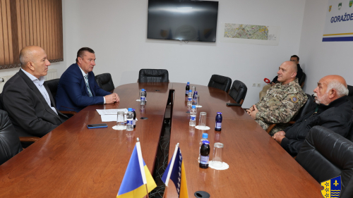 Ukazano na značaj saradnje između civilnih i vojnih struktura u BPK Goražde